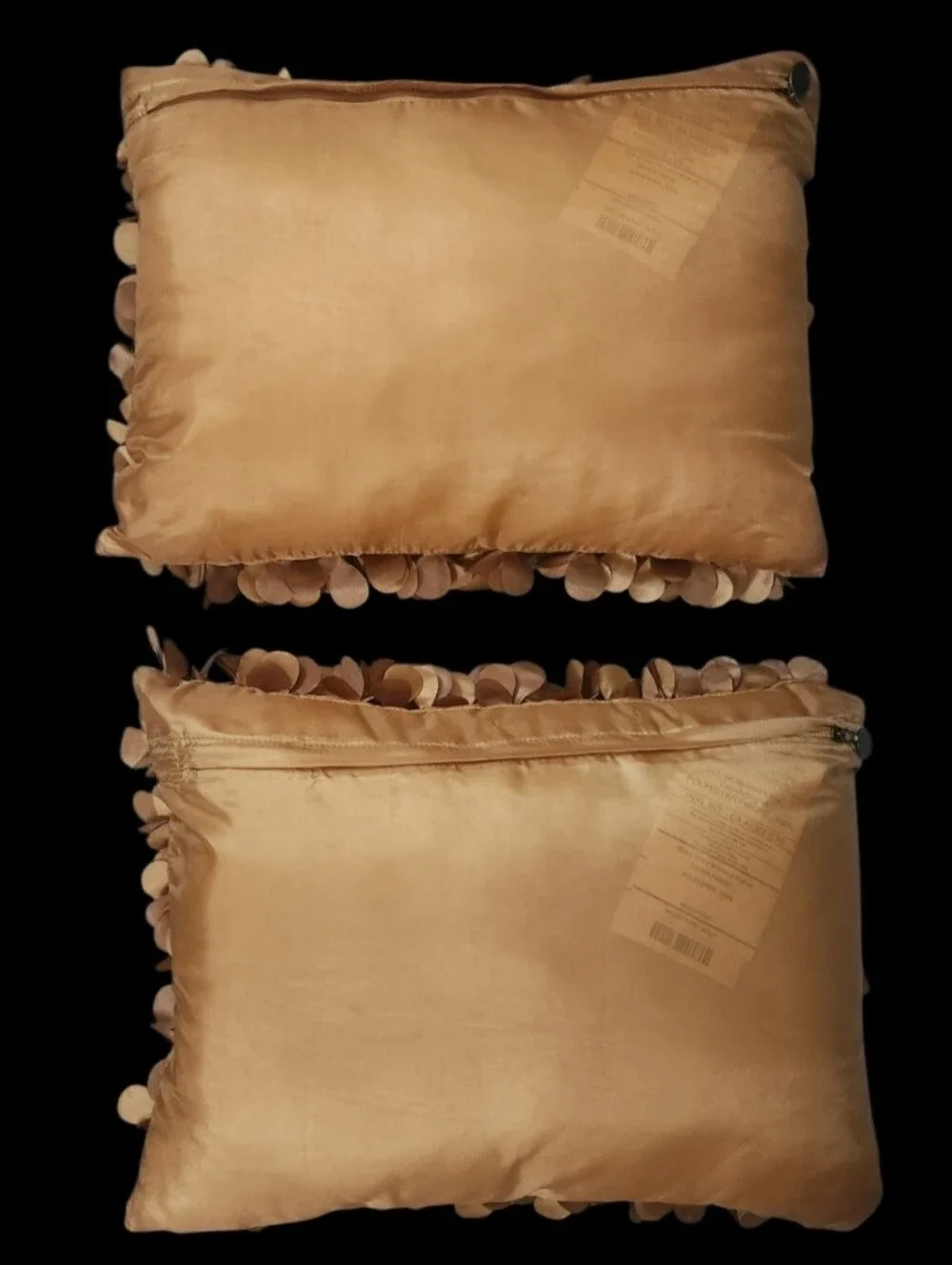 Pier 1 3D Gold Petal Bloom Accent Pillows (Set of 2)